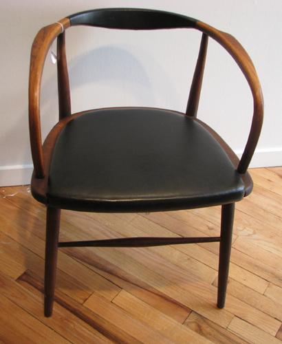 Mid Century Modern Bent Wood Arm Chair