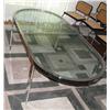 Image 2 : Modern Expandable Glass Dining Table, possibly Baughman