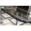 Image 3 : Modern Expandable Glass Dining Table, possibly Baughman