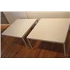 Image 2 : Pair of Florence Knoll Steel frame Coffee Tables