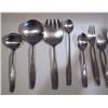 Image 2 : 128 pc Lauffer Modern Stainless Flatware