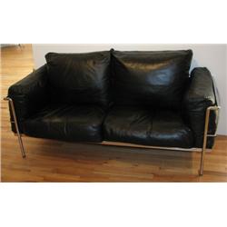Le Corbusier Cassina LC 3 Loveseat