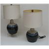 Image 1 : Pair of Ceramic Martz lamps