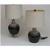 Image 4 : Pair of Ceramic Martz lamps