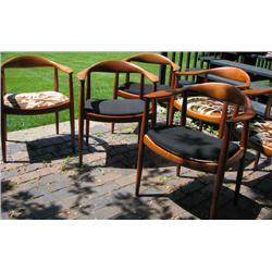 set of 8 Hans Wegner "The Chair"