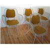 Image 1 : Set of 4 Russel Woodard wire chairs