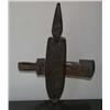 Image 2 : Senufo Granury Door Lock w/Two African Spools and Mossai Doll Figure