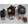 Image 3 : Four Jemez/Native American storyteller figurines