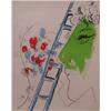 Image 2 : Marc Chagall Ladder Color Lithograph
