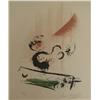 Image 2 : Marc Chagall Green Eiffel Tower print