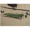 Image 6 : Marc Chagall Green Eiffel Tower print