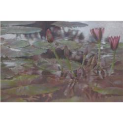 Grace Clark Waterlily Pastel