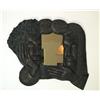 Image 2 : Lynn Feinberg Cold Cast Metal Wall Relief and Mirror with Ceramic Surround