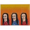 Image 1 : Howard Finster Mona Lisa Print