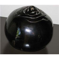 Barbara Ford Glazed and Incised Ceramic Vessel