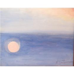 Natalia Sergeevna Goncharova Seascape Painitng 