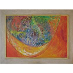 Rosalie Greenberg Abstract Painting