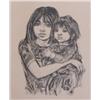 Image 1 : Marion Greenwood Girl with Young Child in Arms litho