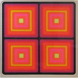 Aaronel Gruber Square Peg in Round Hole Screenprint