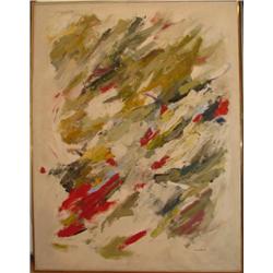 Lois Kaufman Untitled Abstract 1963