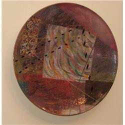 Douglas Kenney Glazed Ceramic Charger