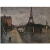 Image 2 : R. Latarone handcolored lithograph of Paris Scene