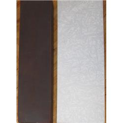 Two Panel Emil Lukas Sculptural Painting Between Earth and Sky