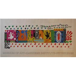 Carnegie Institute Matisse The Thousand and One Nights litho