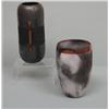 Image 1 : Two Raku Ceramic Vessels:  Nancy Meeker and Dewit