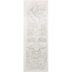 Marvin E Bowen Oliver orig litho "Tetons" 