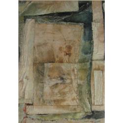 Larissa Osby Abstract Painting and Collage on Paper