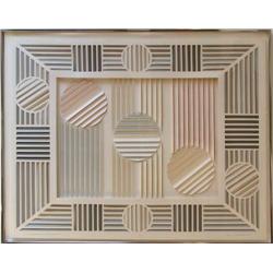 Armin Parmalee cut paper relief print