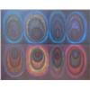 Image 1 : Irene Pasinski Large Abstract Circles Painting