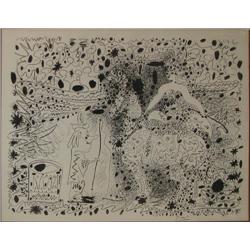 Pablo Picasso L'Ecuyere orig Lithograph