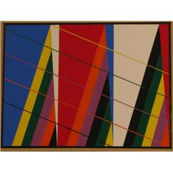 Girts Purins Study for Spatial Composition #7 1974