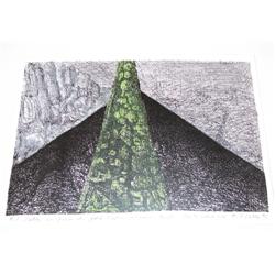 Francois Stahly 2 sculpture studies, sculpture in Landscapes