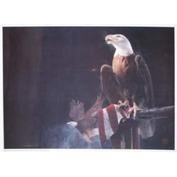 Mitchell D. Tolle "Abe and Old Glory" limited edition