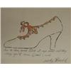 Image 14 : Andy Warhol See a Shoe Transfer Print with Handcoloring