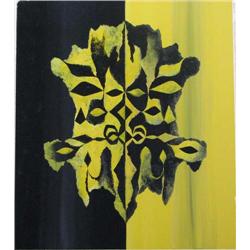 Attributed to Warhol Rorschach ptg