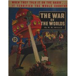DELL 1938 "WAR OF THE WORLDS" H.G. WELLS