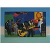 Image 1 : Romare Bearden color etching JAMMING AT THE SAVOY