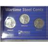 Image 1 : 1943 WAR TIME STEEL CENT (AS SHOWN)
