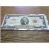 Image 1 : 1953 TWO DOLLAR RED SEAL NOTE (AS SHOWN)