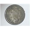 Image 1 : 1865 THREE CENT PIECE (NICKEL) SLIGHT DAMAGE