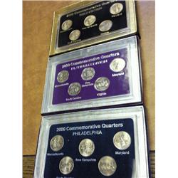 3-STATE QUARTER SETS (AS SHOWN)