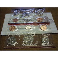 1989 US MINT SET (UNC) P/D