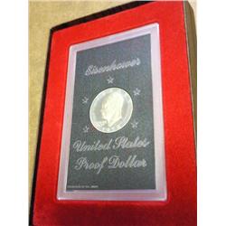 1971-S IKE DOLLAR (SILVER) PROOF, BROWN PACK