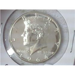 1964 KENNEDY HALF DOLLAR (GEM PROOF)