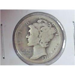 1921 MERCURY DIME (KEY DATE)