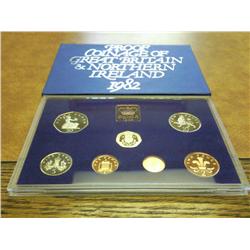 1982 GREAT BRITAIN AND NORTHERN IRELAND PROOF SET